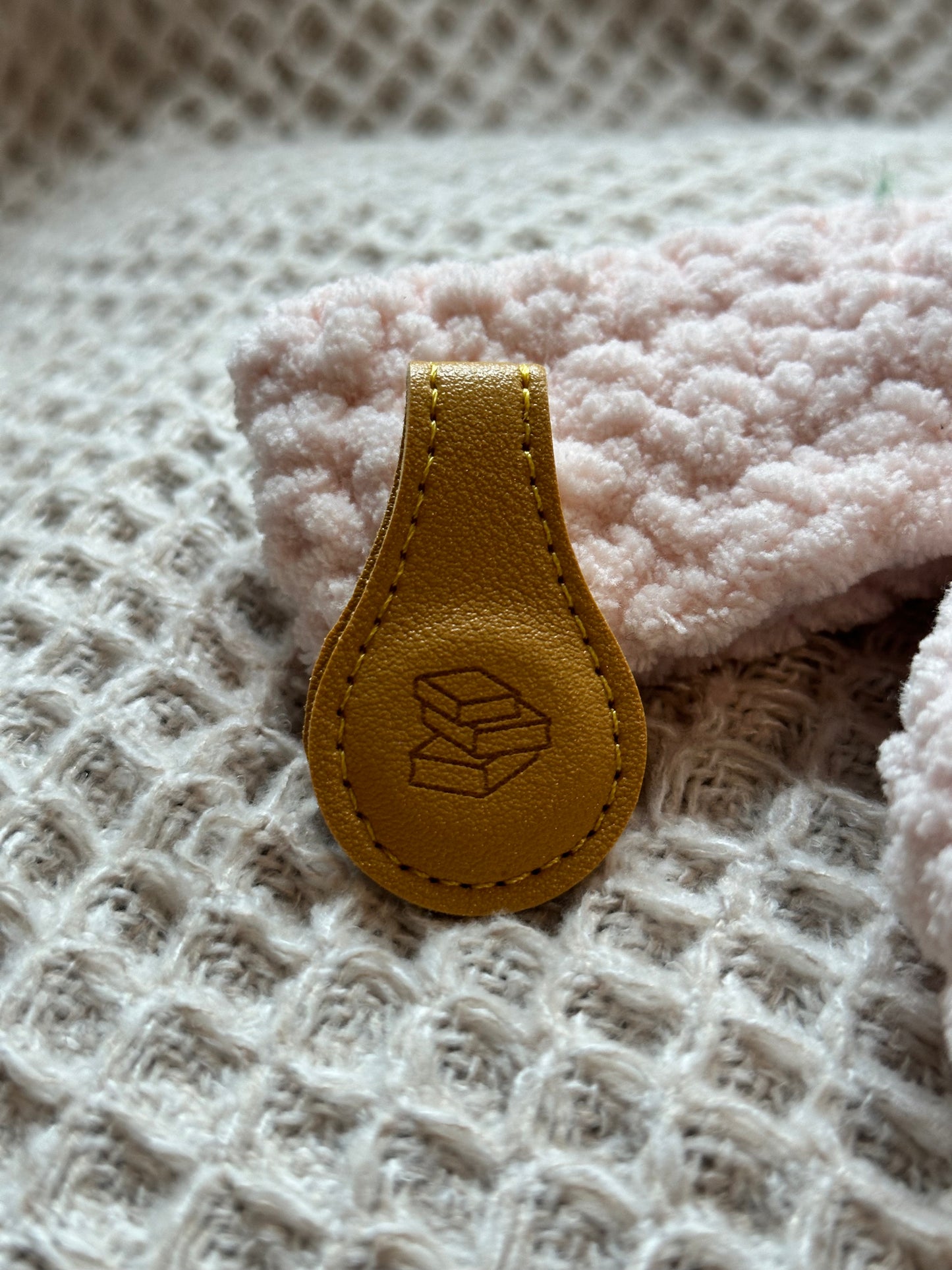 Engraved Leather Bookmark