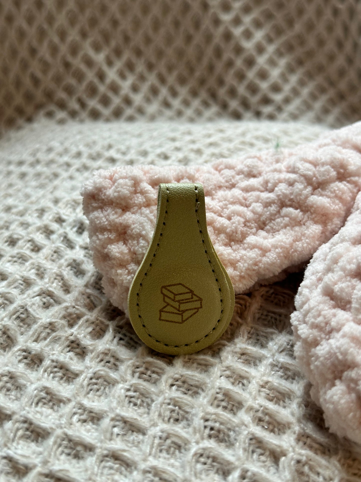 Engraved Leather Bookmark