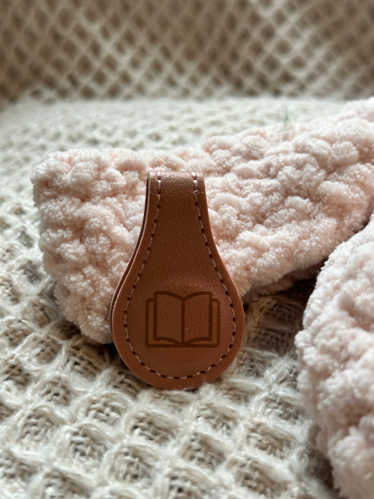 Engraved Leather Bookmark