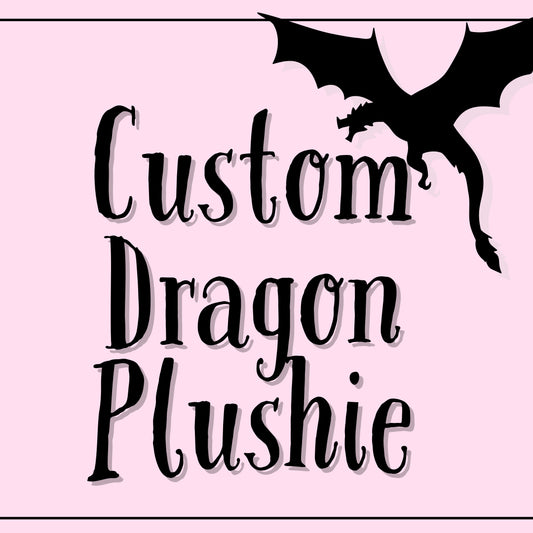 Custom Dragon Plushie