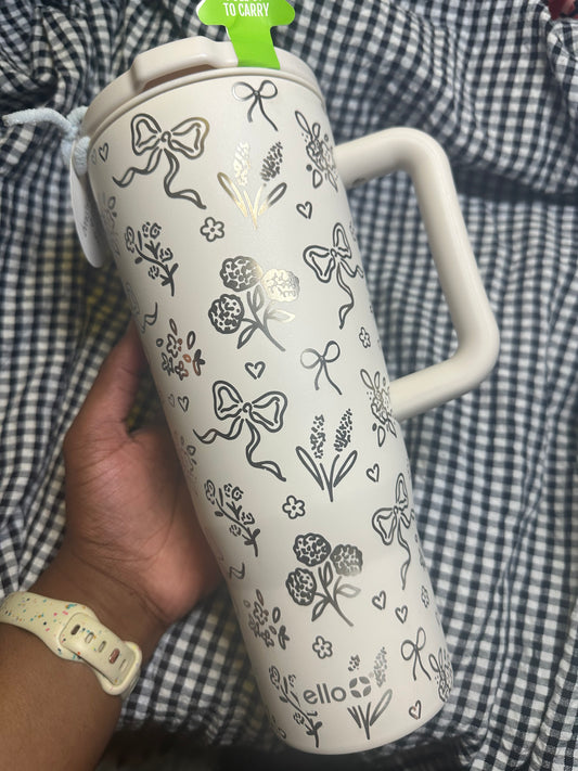 Dainty 40oz Ello tumbler